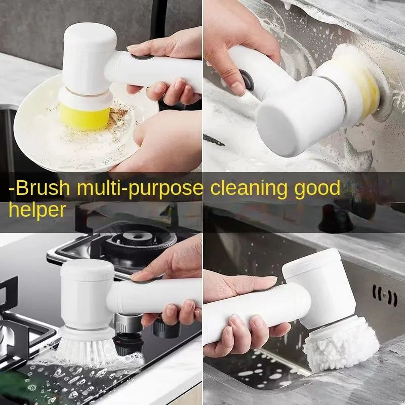 Electric Cleaning Brush-Effortless Kitchen Scrubber